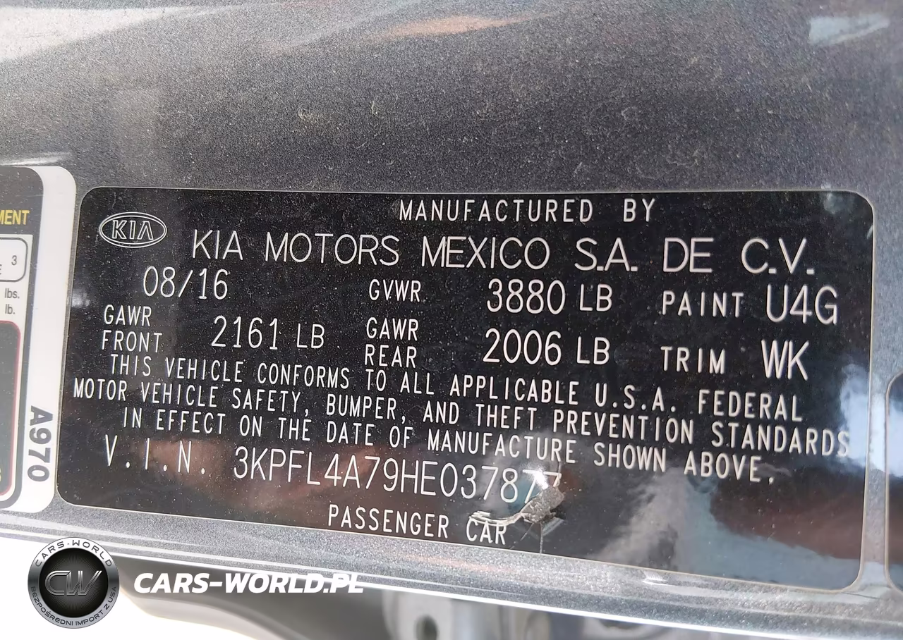 2017 Kia Forte S VIN:3KPFL4A79HE037877 - 9