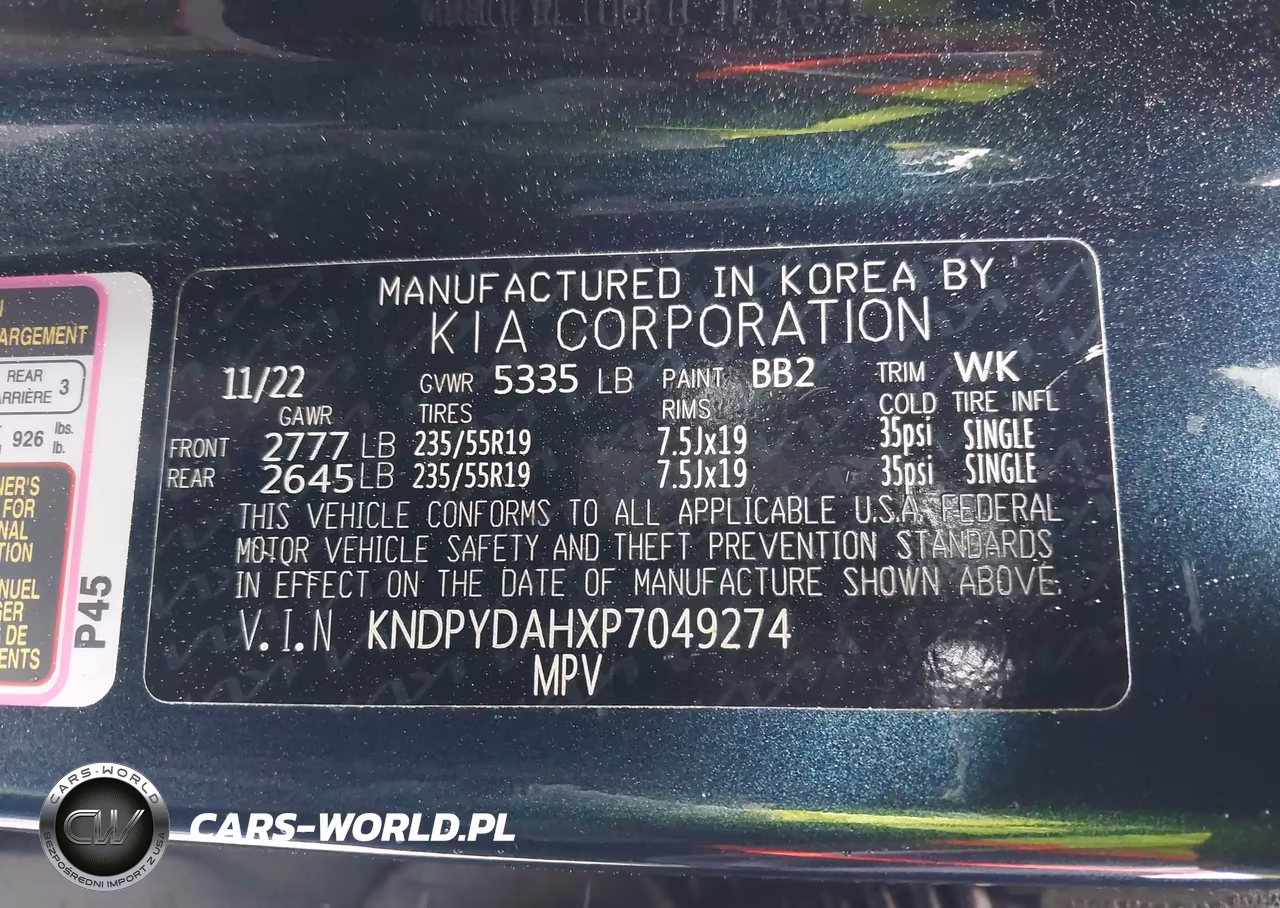 2023 Kia Sportage Plug-In Hybrid X-Line VIN:KNDPYDAHXP7049274 - 9