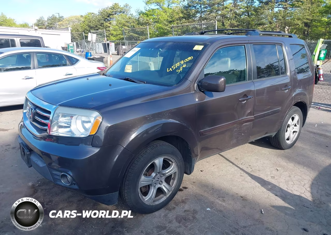 2013 Honda Pilot Exl VIN:5FNYF4H5XDB073814 - 2