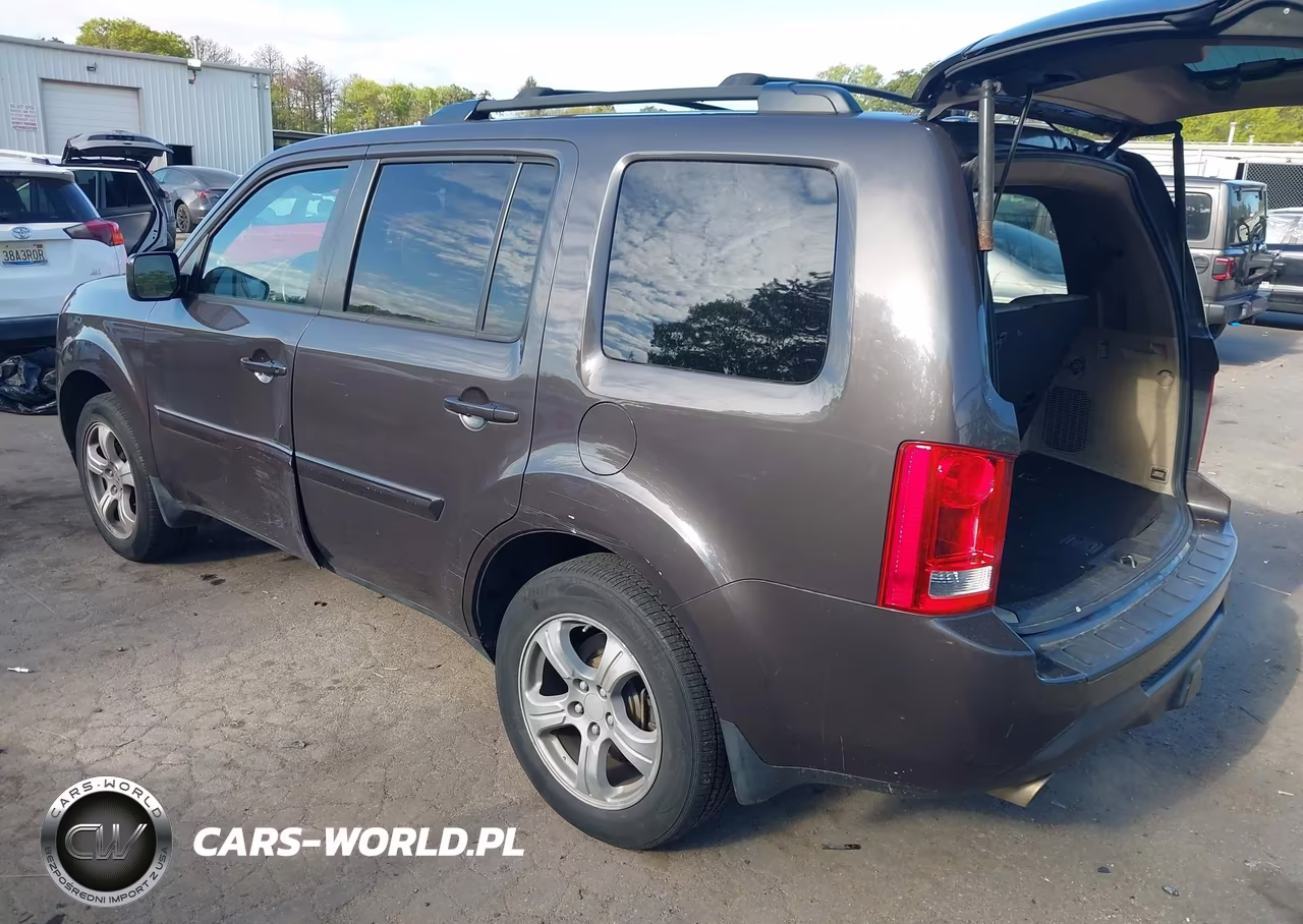 2013 Honda Pilot Exl VIN:5FNYF4H5XDB073814 - 3