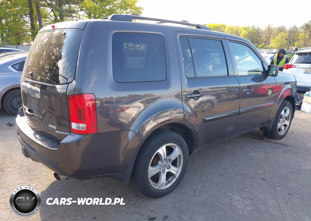 2013 Honda Pilot Exl VIN:5FNYF4H5XDB073814 - 4