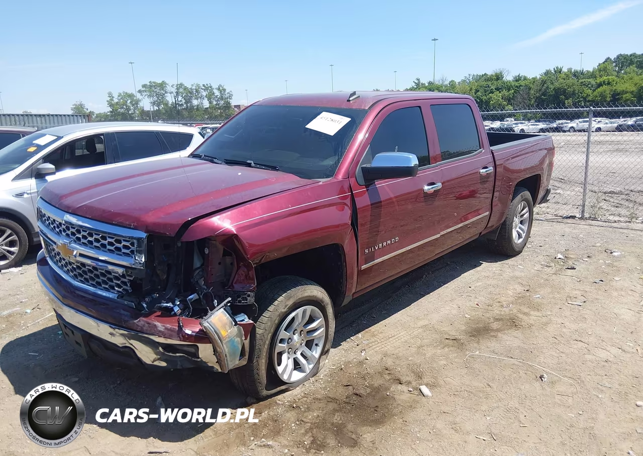 2014 Chevrolet Silverado 1500 1Lt VIN:3GCPCREC4EG123154 - 2