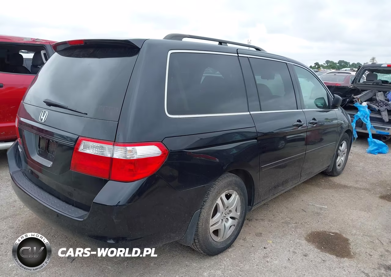 2007 Honda Odyssey Ex-L VIN:5FNRL38757B130479 - 4
