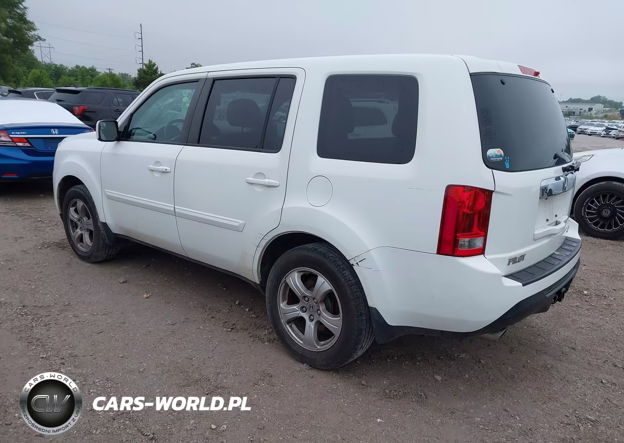 2013 Honda Pilot Ex-L VIN:5FNYF4H71DB065263 - 3