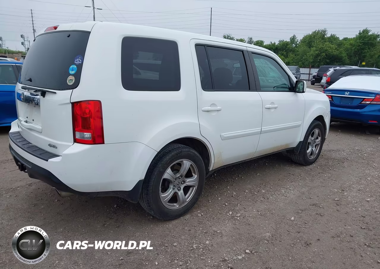 2013 Honda Pilot Ex-L VIN:5FNYF4H71DB065263 - 4