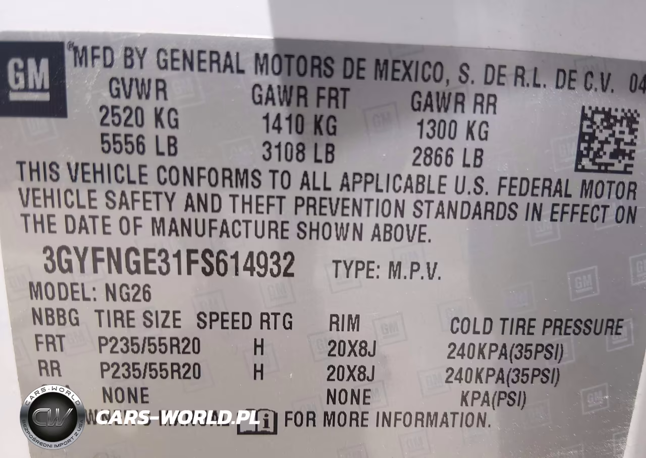 2015 Cadillac Srx Premium Collection VIN:3GYFNGE31FS614932 - 9