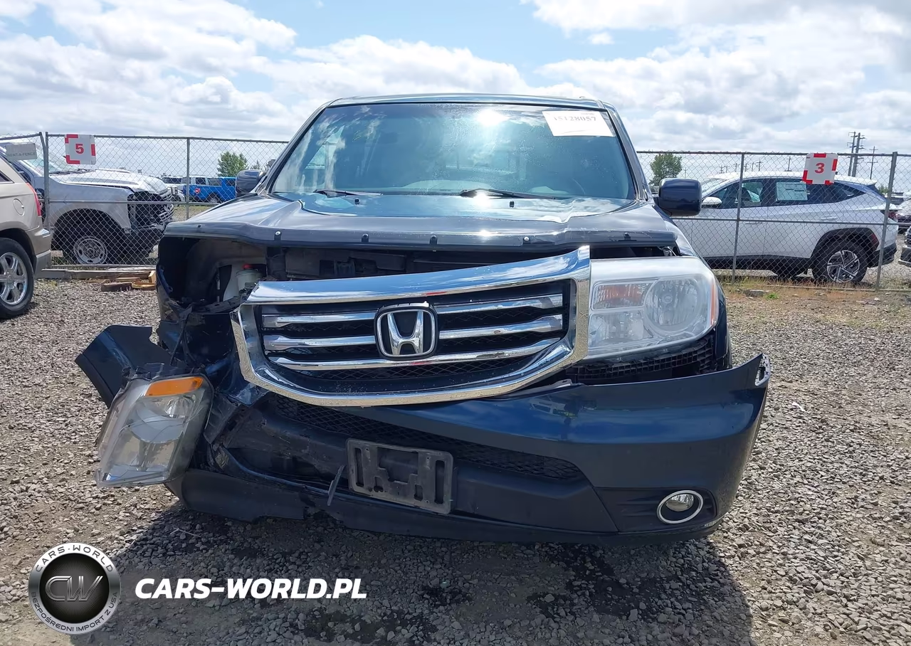 2012 Honda Pilot Ex-L VIN:5FNYF4H50CB026404 - 12