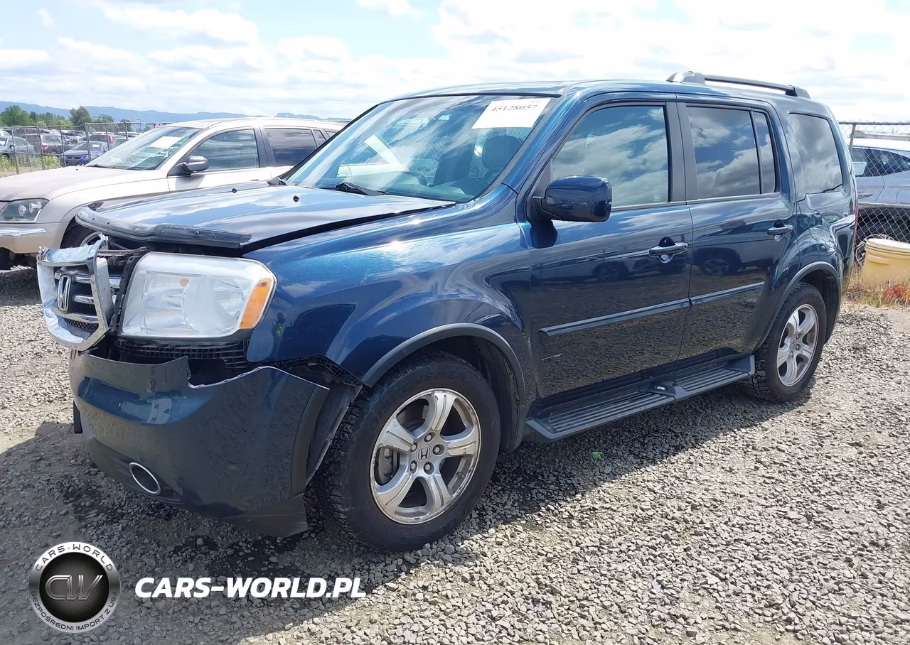 2012 Honda Pilot Ex-L VIN:5FNYF4H50CB026404 - 2