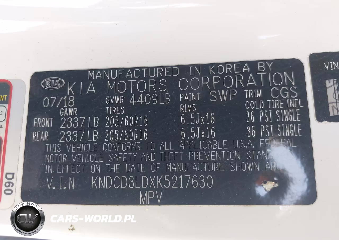 2019 Kia Niro Plug-In Hybrid Ex VIN:KNDCD3LDXK5217630 - 9