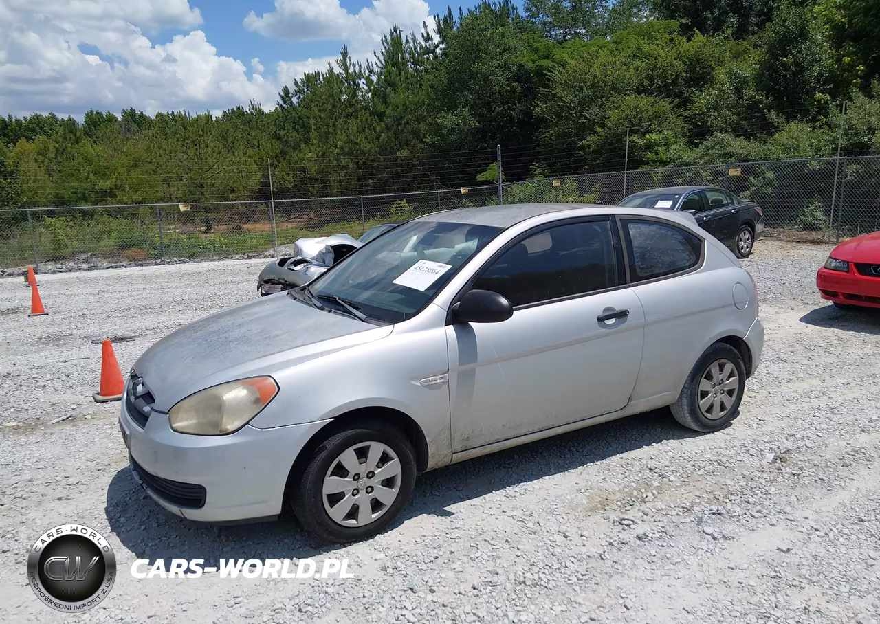 2008 Hyundai Accent Gs VIN:KMHCM36C28U093463 - 2