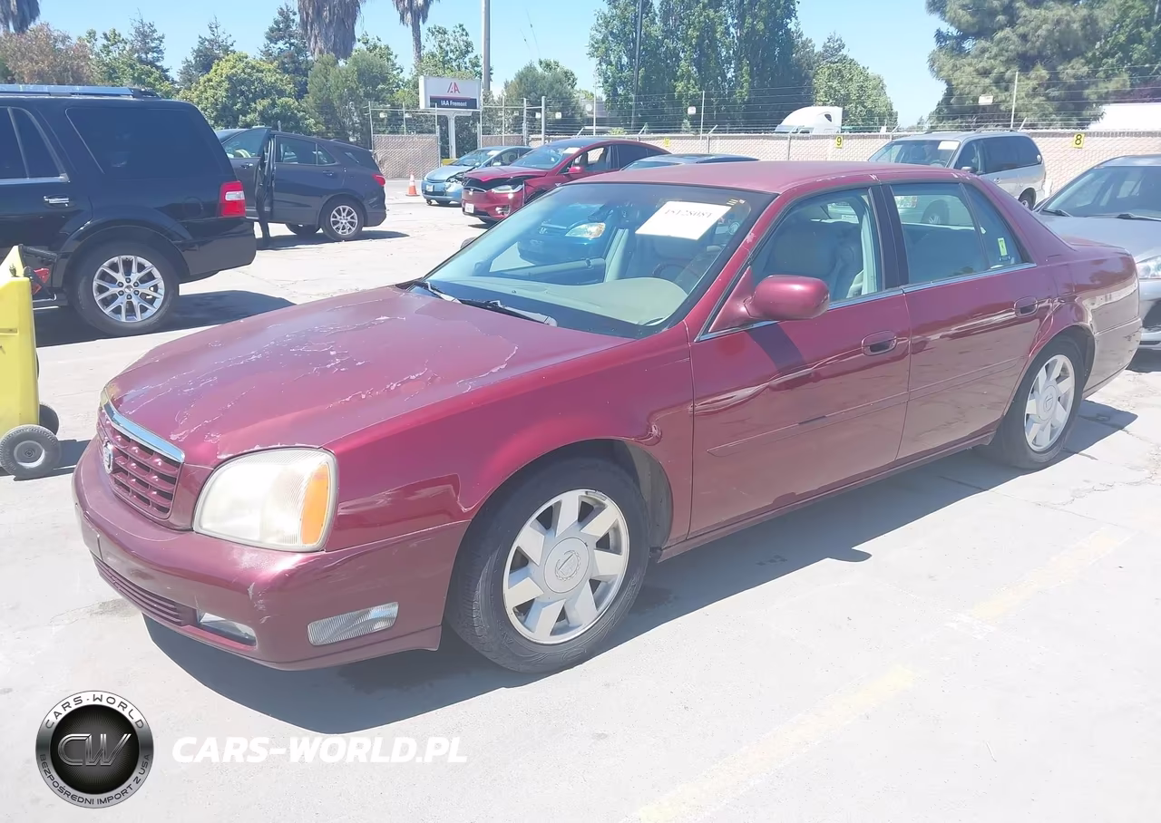 2002 Cadillac Deville Dts VIN:1G6KF579X2U232225 - 2