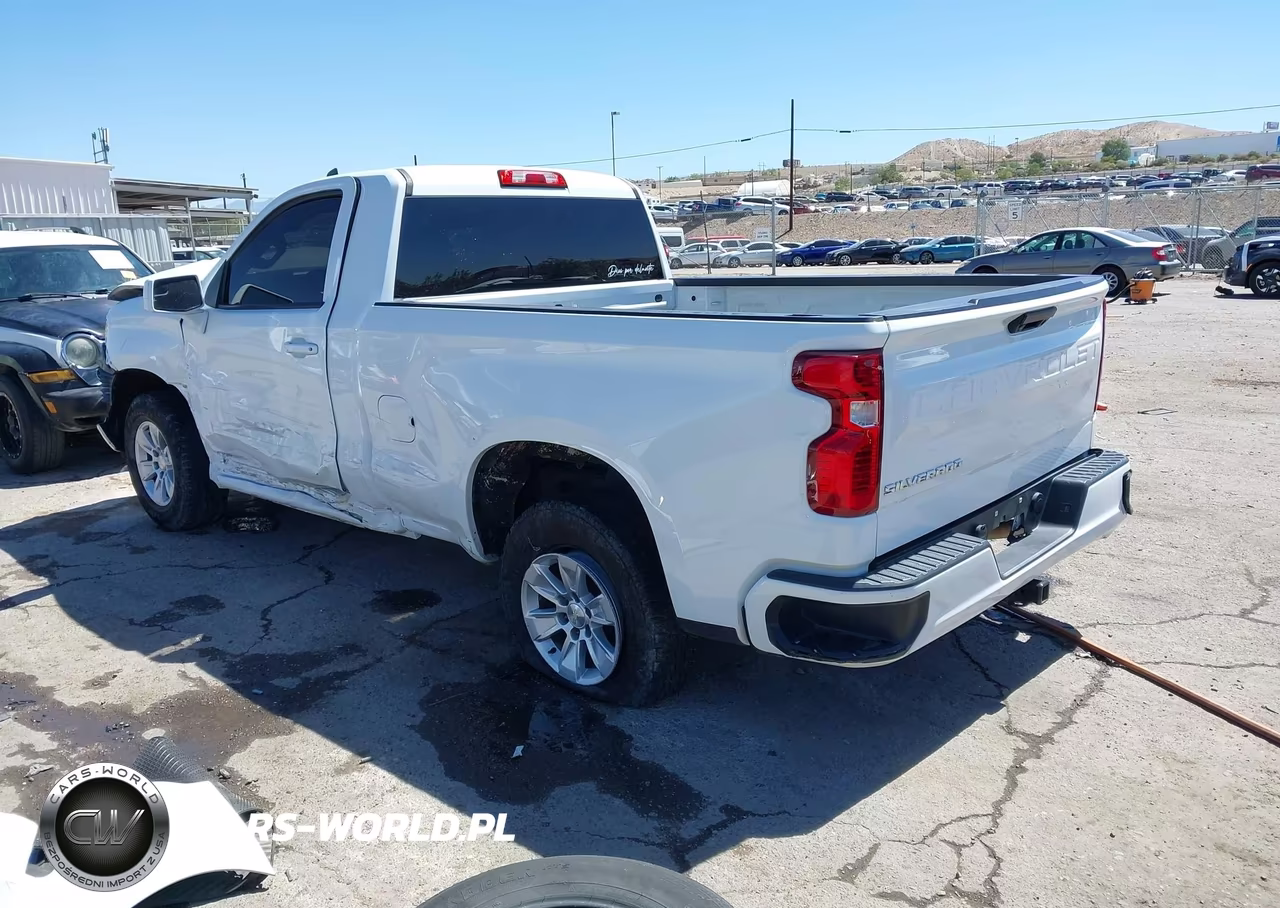 2022 Chevrolet Silverado 1500 2Wd Standard Bed Wt VIN:3GCNAAEK1NG508841 - 3