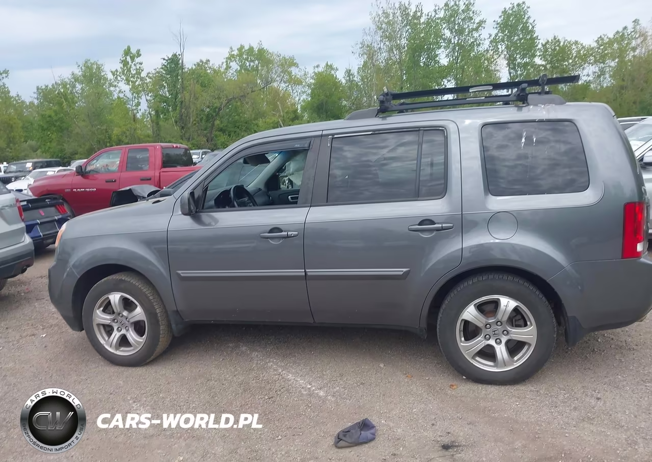 2012 Honda Pilot Ex-L VIN:5FNYF4H51CB017453 - 14