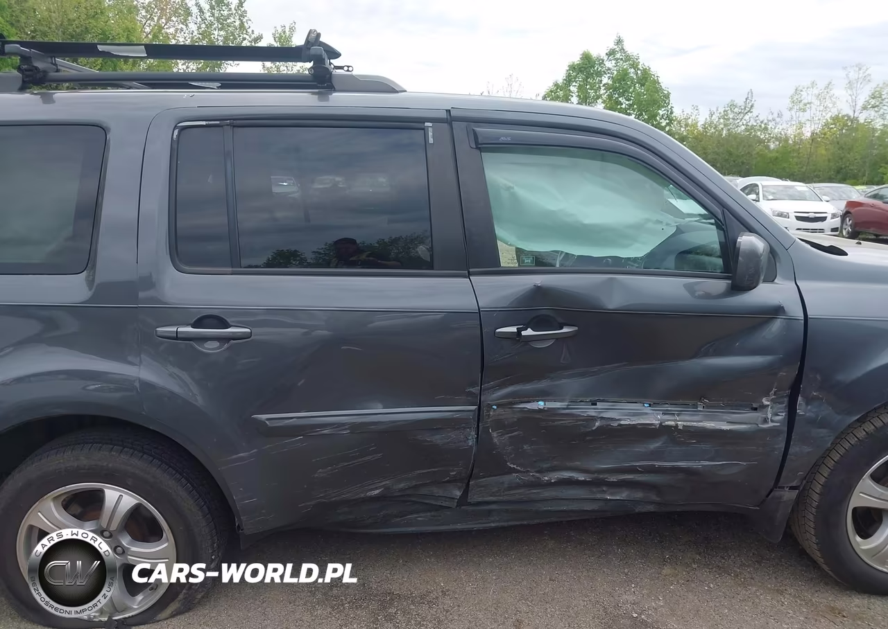 2012 Honda Pilot Ex-L VIN:5FNYF4H51CB017453 - 6