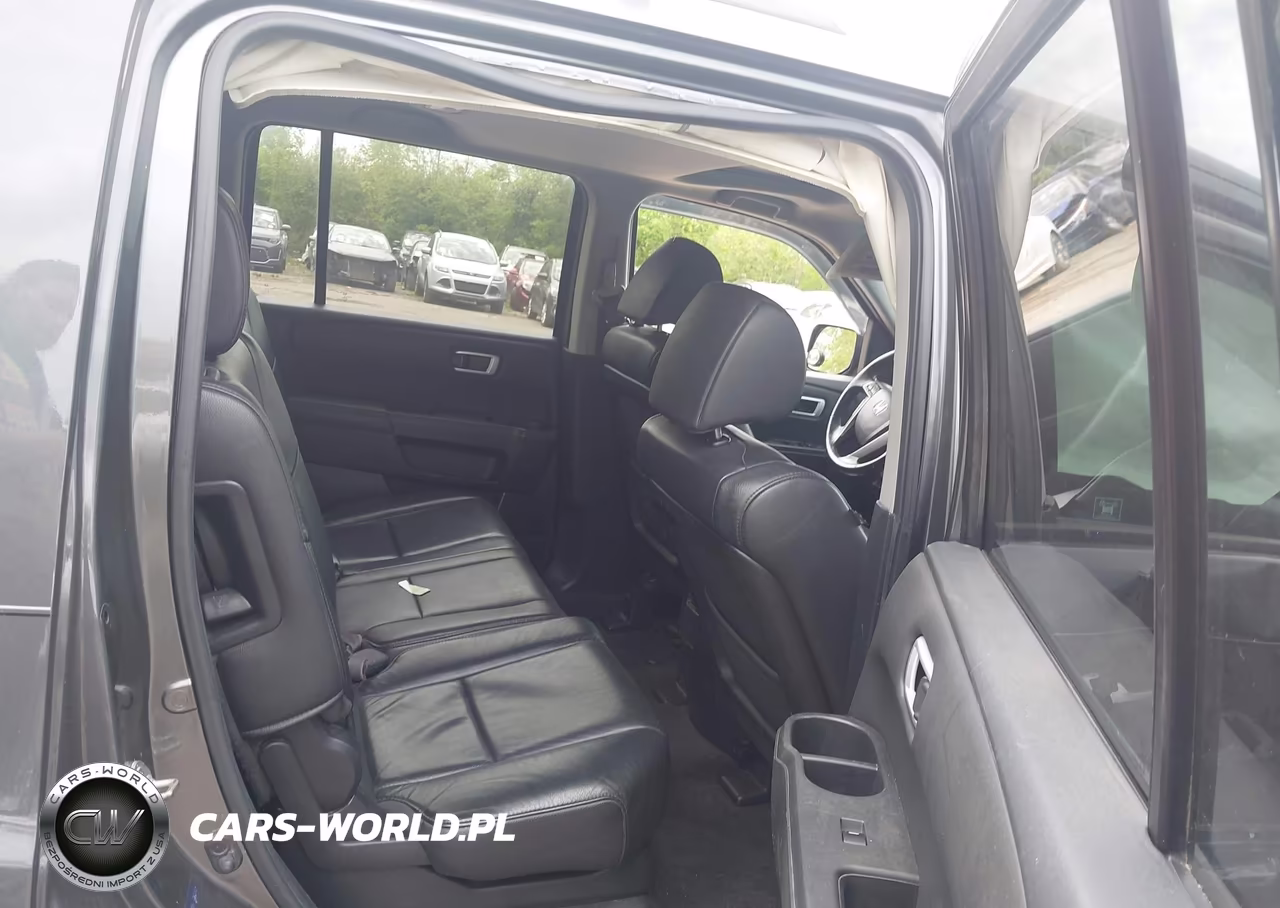 2012 Honda Pilot Ex-L VIN:5FNYF4H51CB017453 - 8