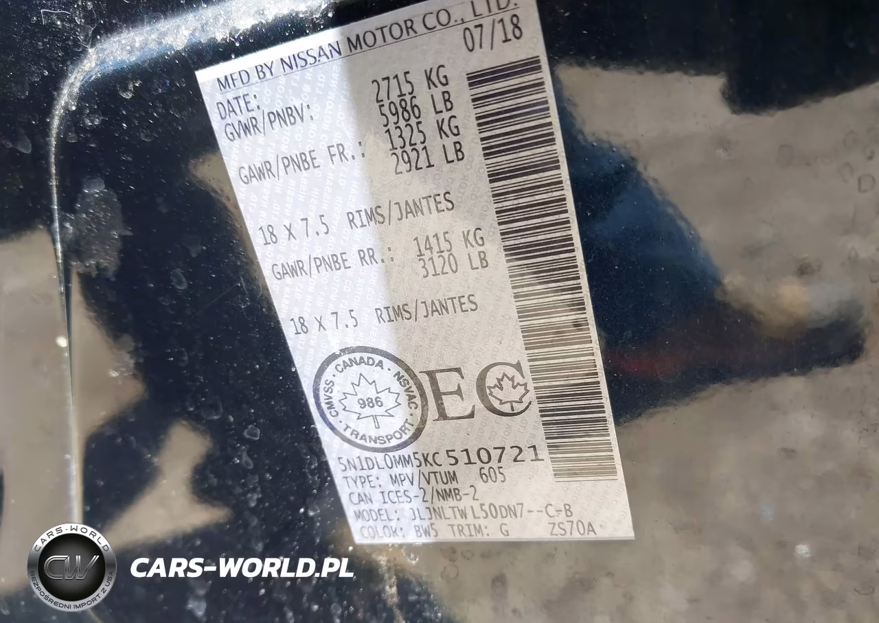 2019 Infiniti Qx60 Luxe-Pure VIN:5N1DL0MM5KC510721 - 9