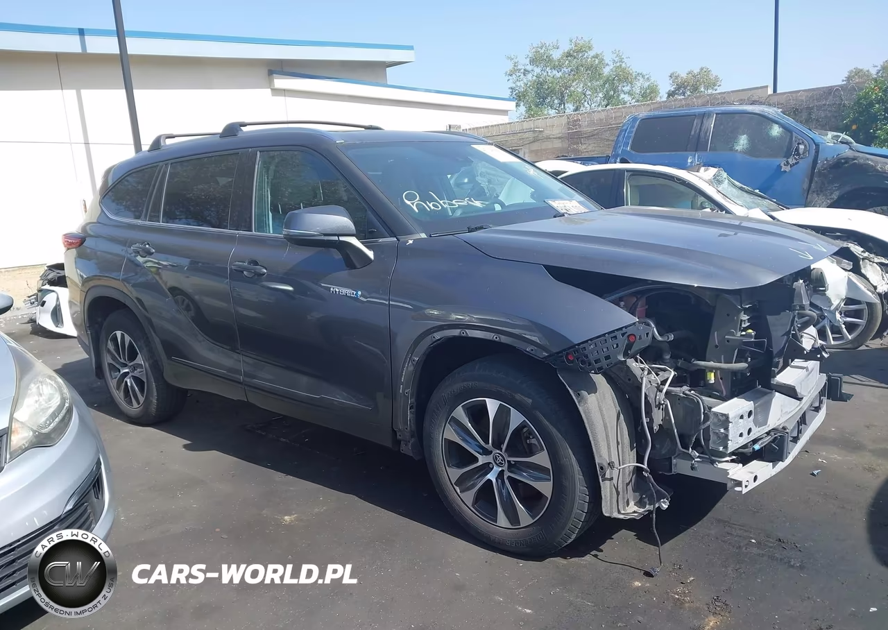 2021 Toyota Highlander Hybrid Xle VIN:5TDHARAH3MS008847 - 14