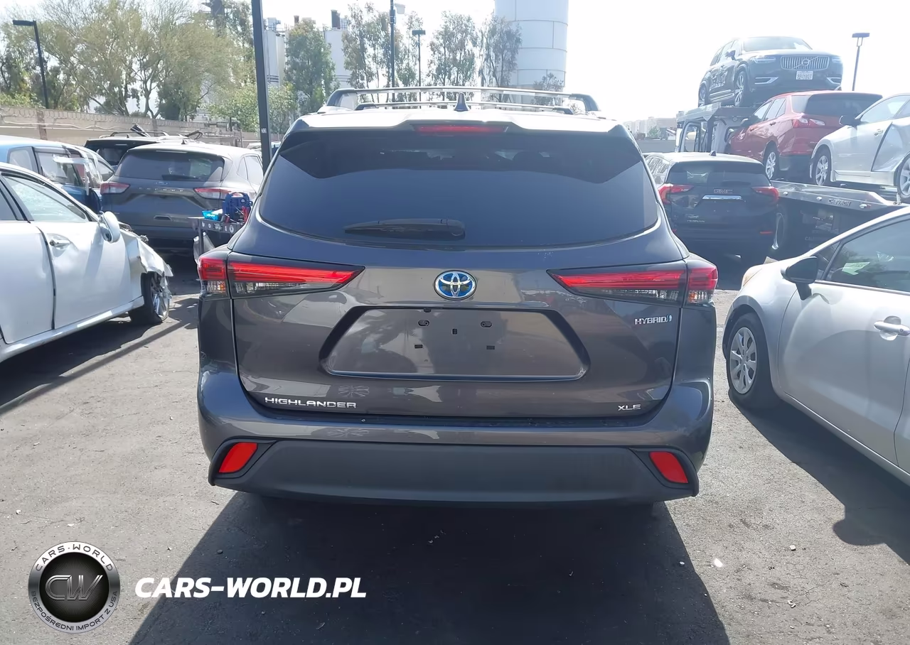 2021 Toyota Highlander Hybrid Xle VIN:5TDHARAH3MS008847 - 17