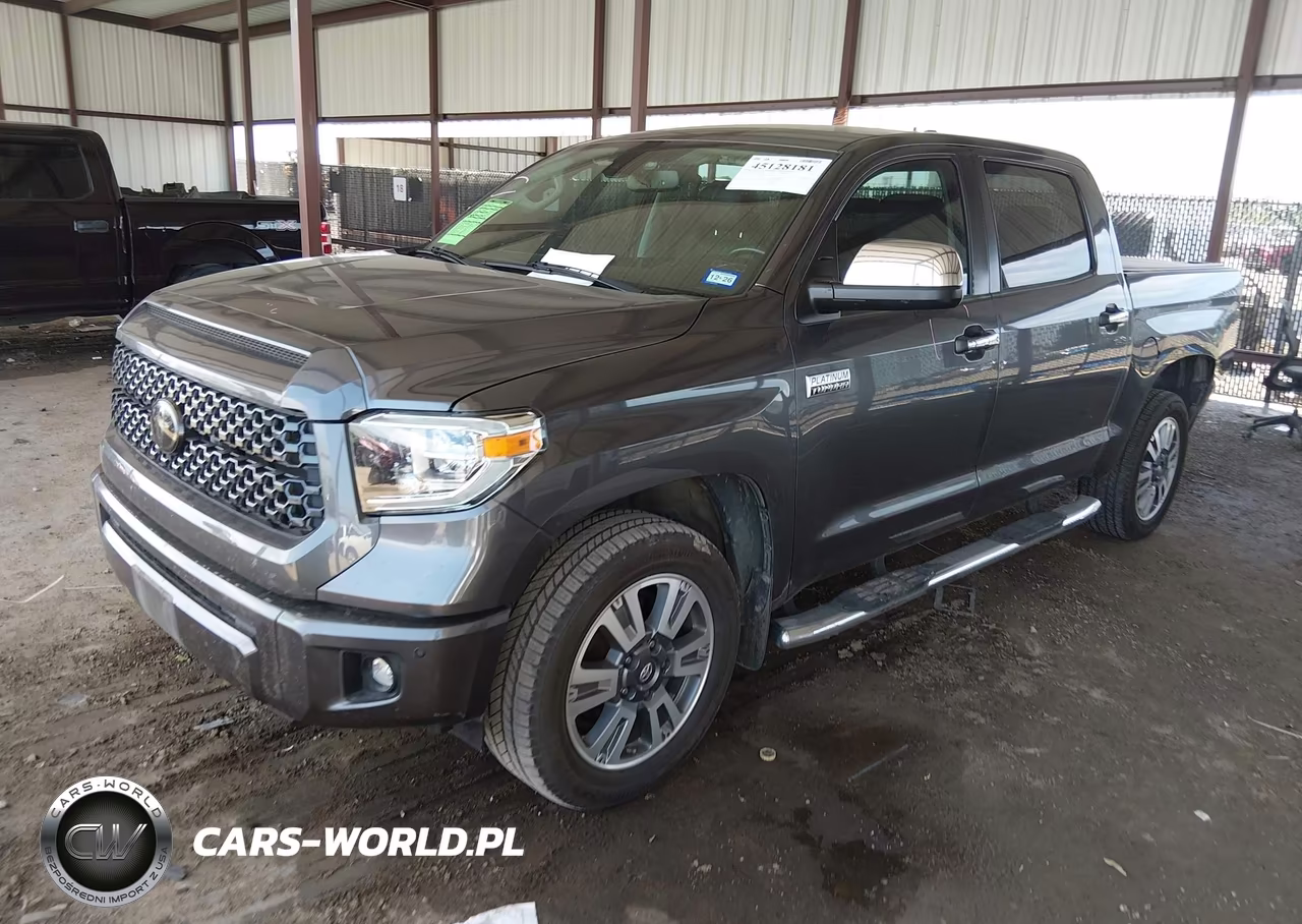2020 Toyota Tundra Platinum VIN:5TFGY5F14LX258747 - 2