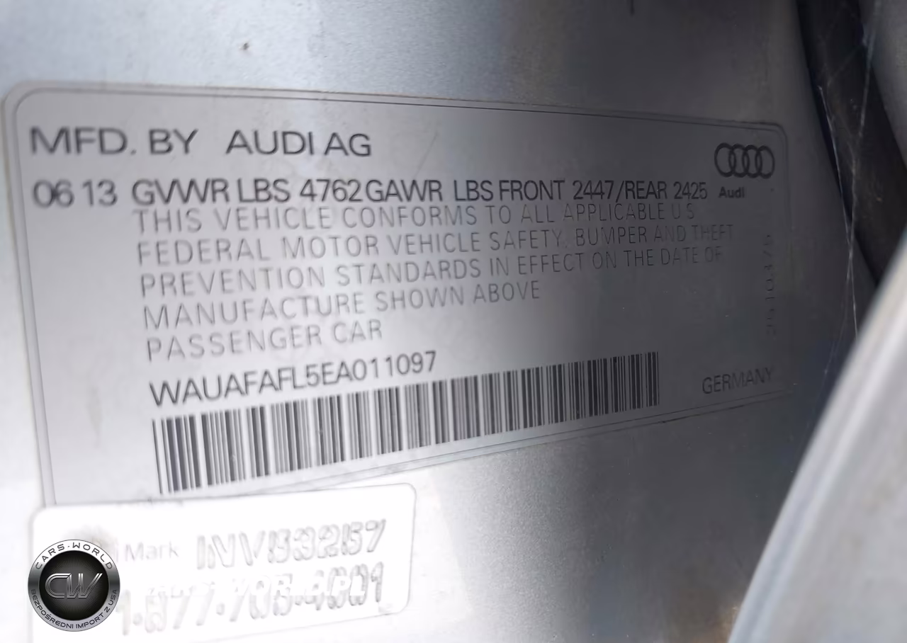 2014 Audi A4 2.0T Premium VIN:WAUAFAFL5EA011097 - 9