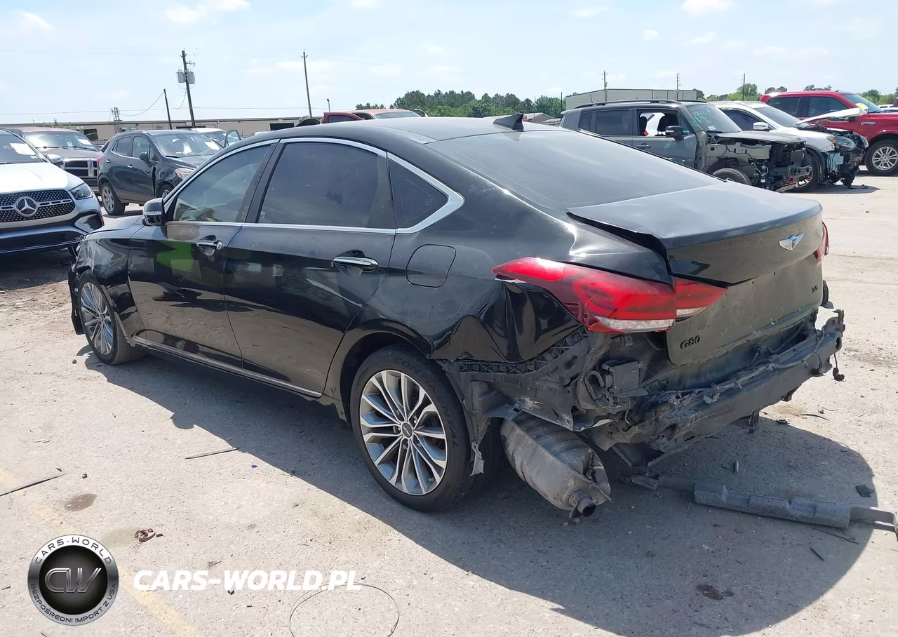 2017 Genesis G80 3.8 VIN:KMHGN4JE3HU174730 - 3
