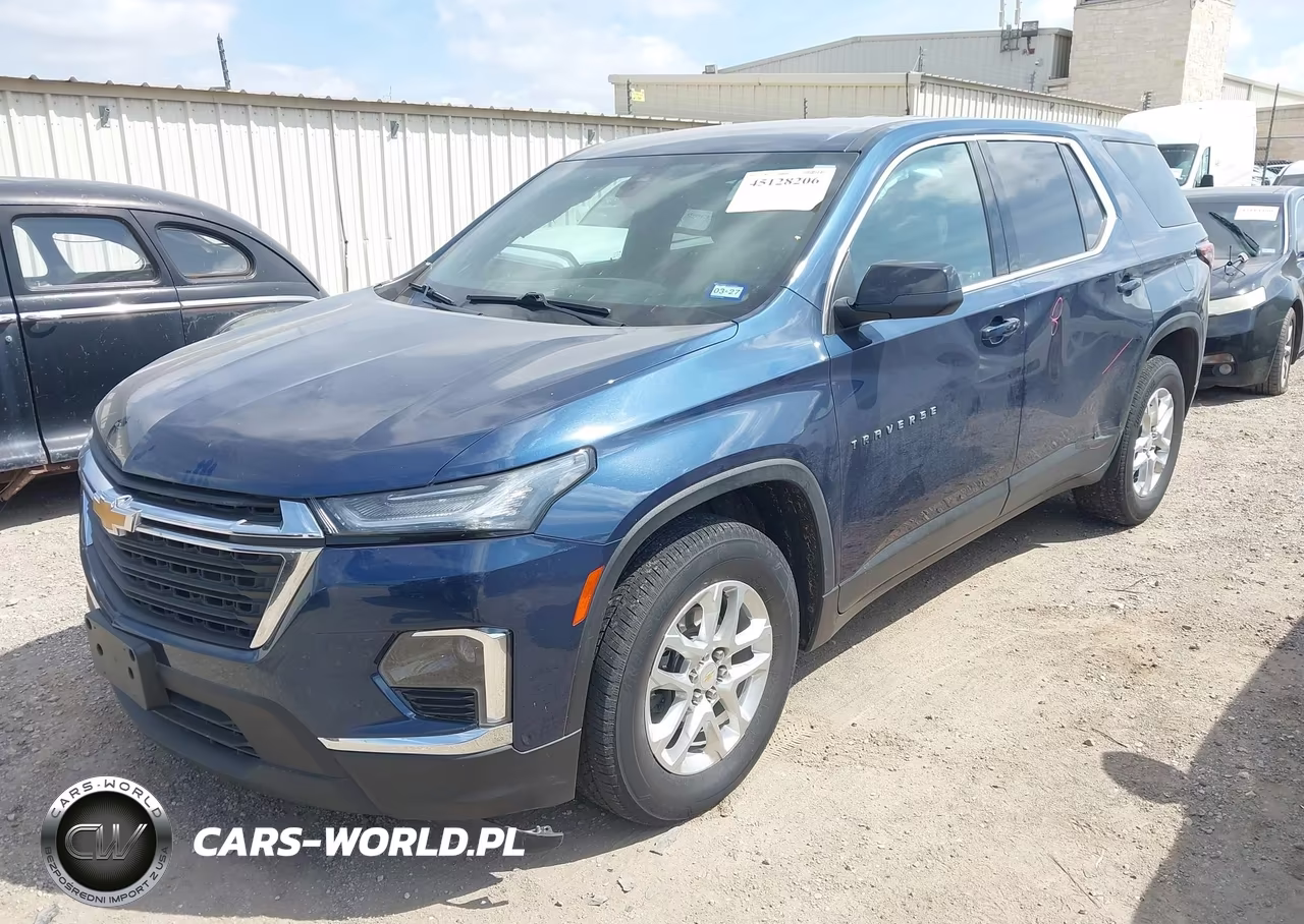 2022 Chevrolet Traverse Fwd Ls VIN:1GNERFKW2NJ124246 - 2