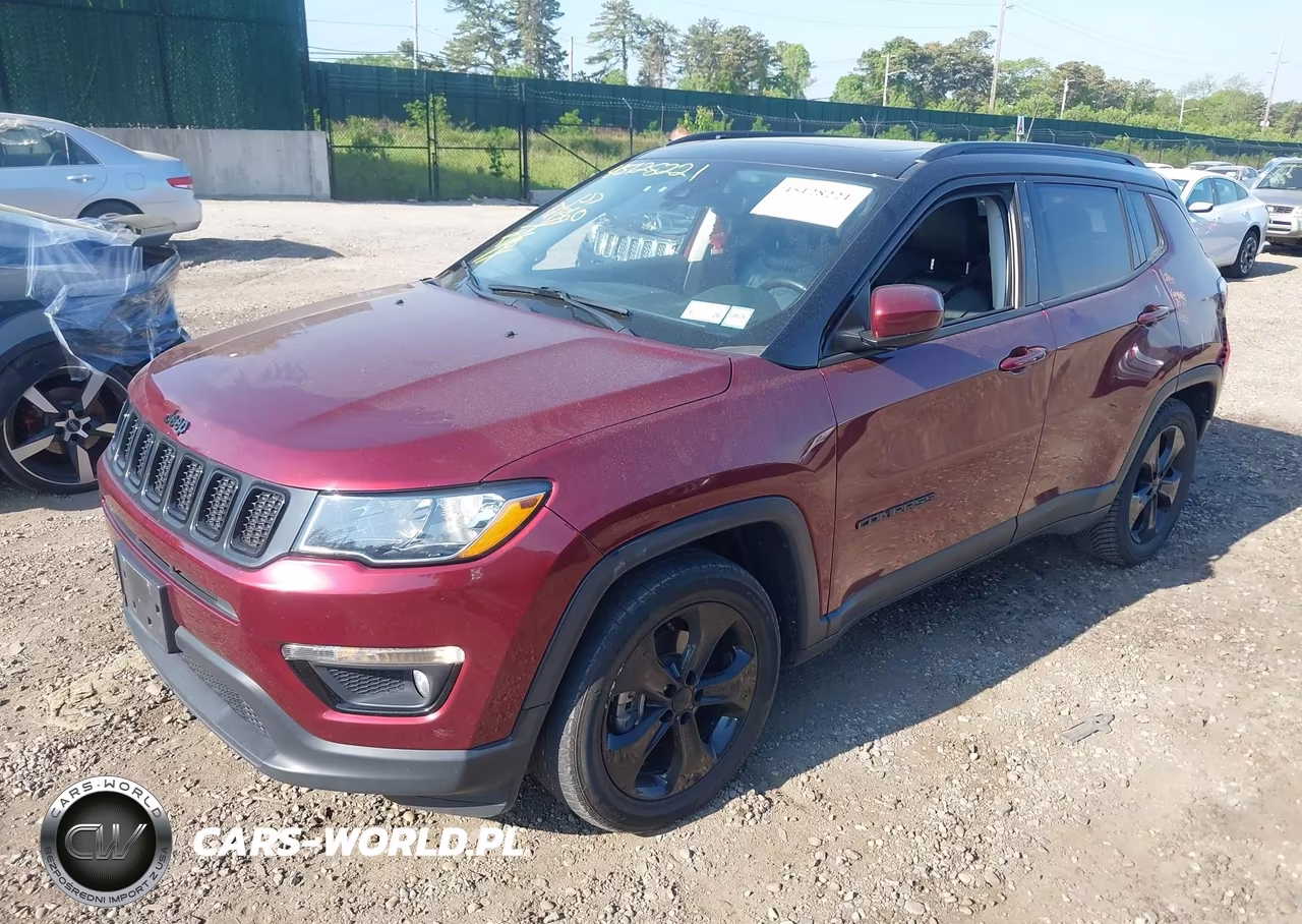 2021 Jeep Compass Altitude Fwd VIN:3C4NJCBB5MT587288 - 2