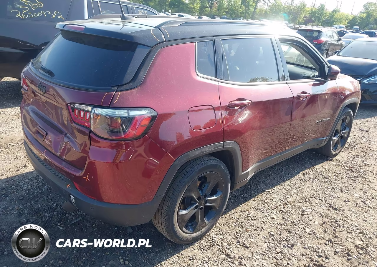 2021 Jeep Compass Altitude Fwd VIN:3C4NJCBB5MT587288 - 4