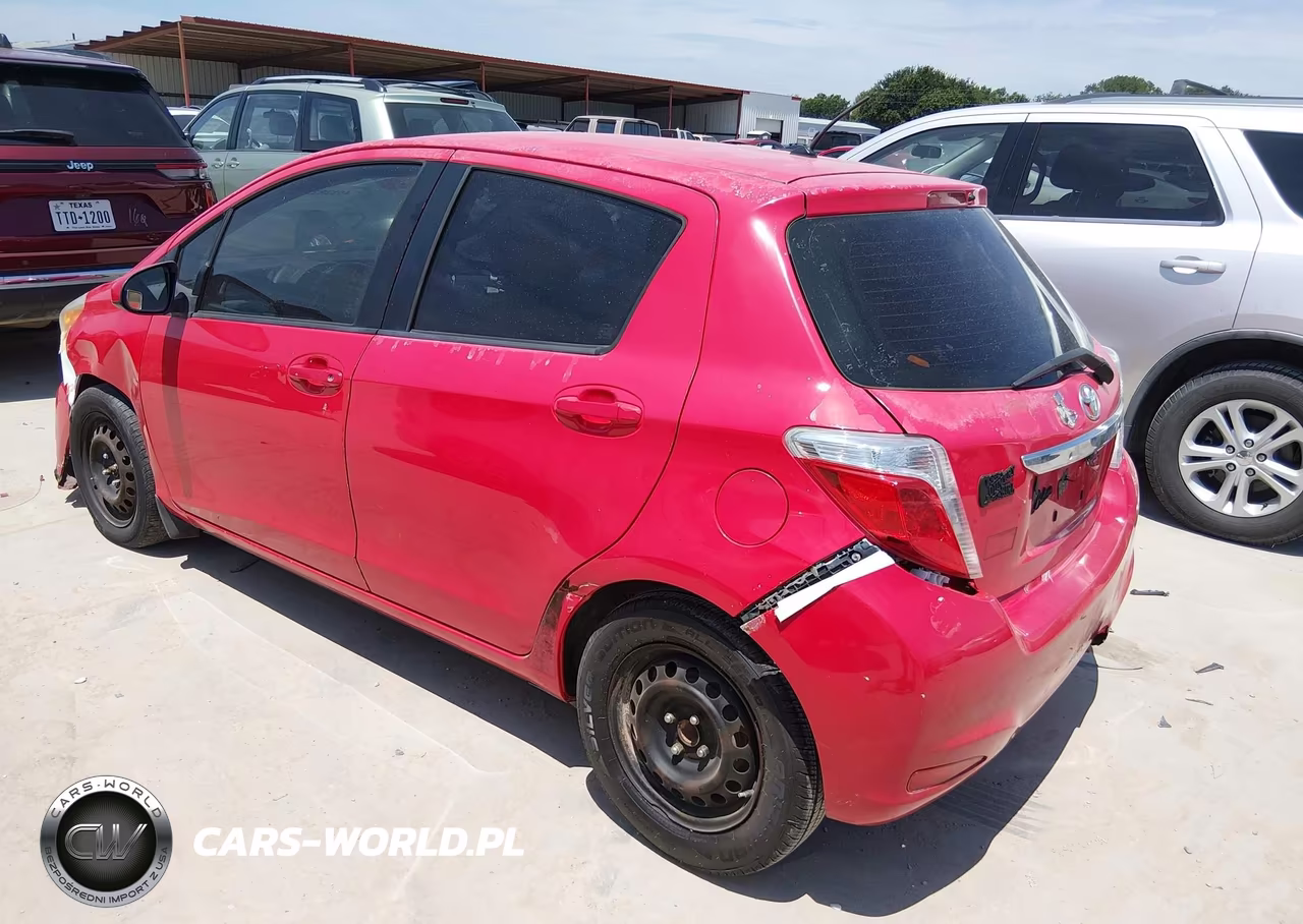 2013 Toyota Yaris L VIN:JTDKTUD37DD543422 - 3