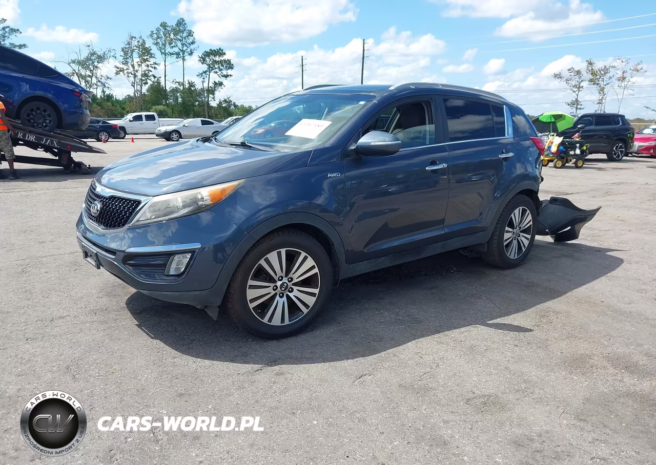 2014 Kia Sportage Ex VIN:KNDPCCAC9E7646653 - 2