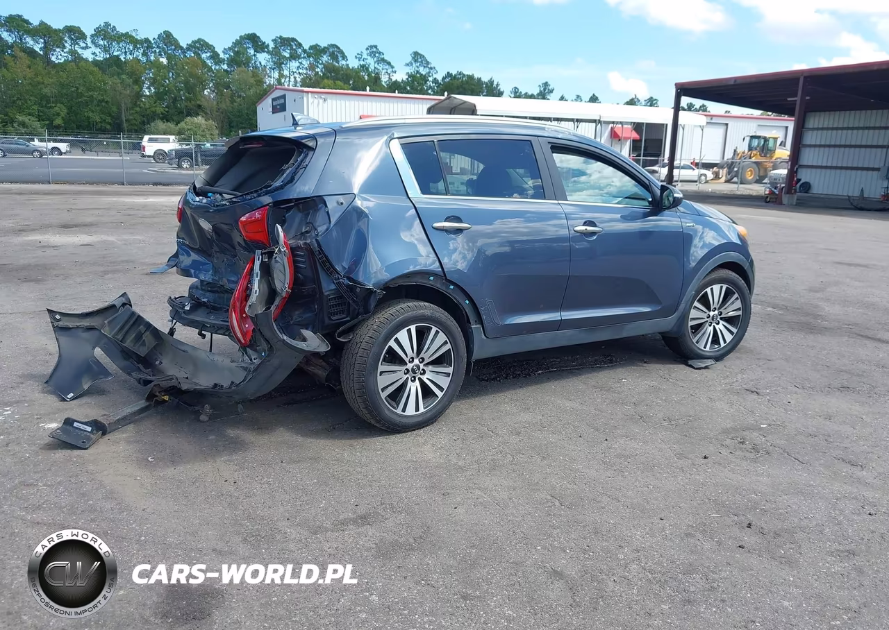 2014 Kia Sportage Ex VIN:KNDPCCAC9E7646653 - 4