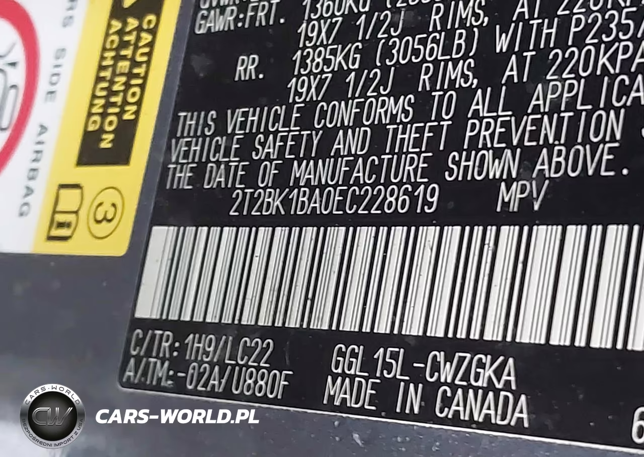 2014 Lexus Rx 350 F Sport VIN:2T2BK1BA0EC228619 - 9