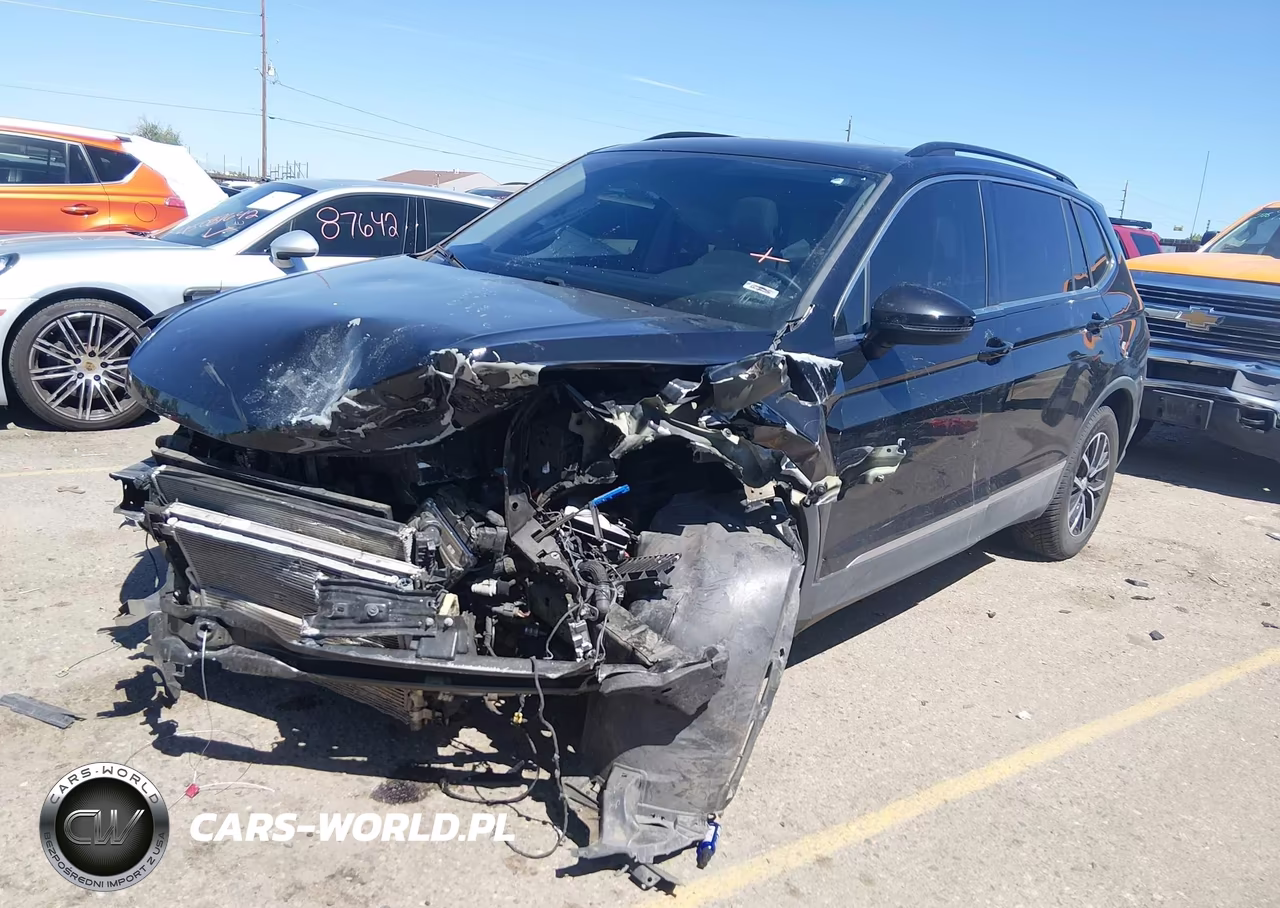 2021 Volkswagen Tiguan 2.0T Se-2.0T Se R-Line Black-2.0T Sel VIN:3VV2B7AX1MM135242 - 2
