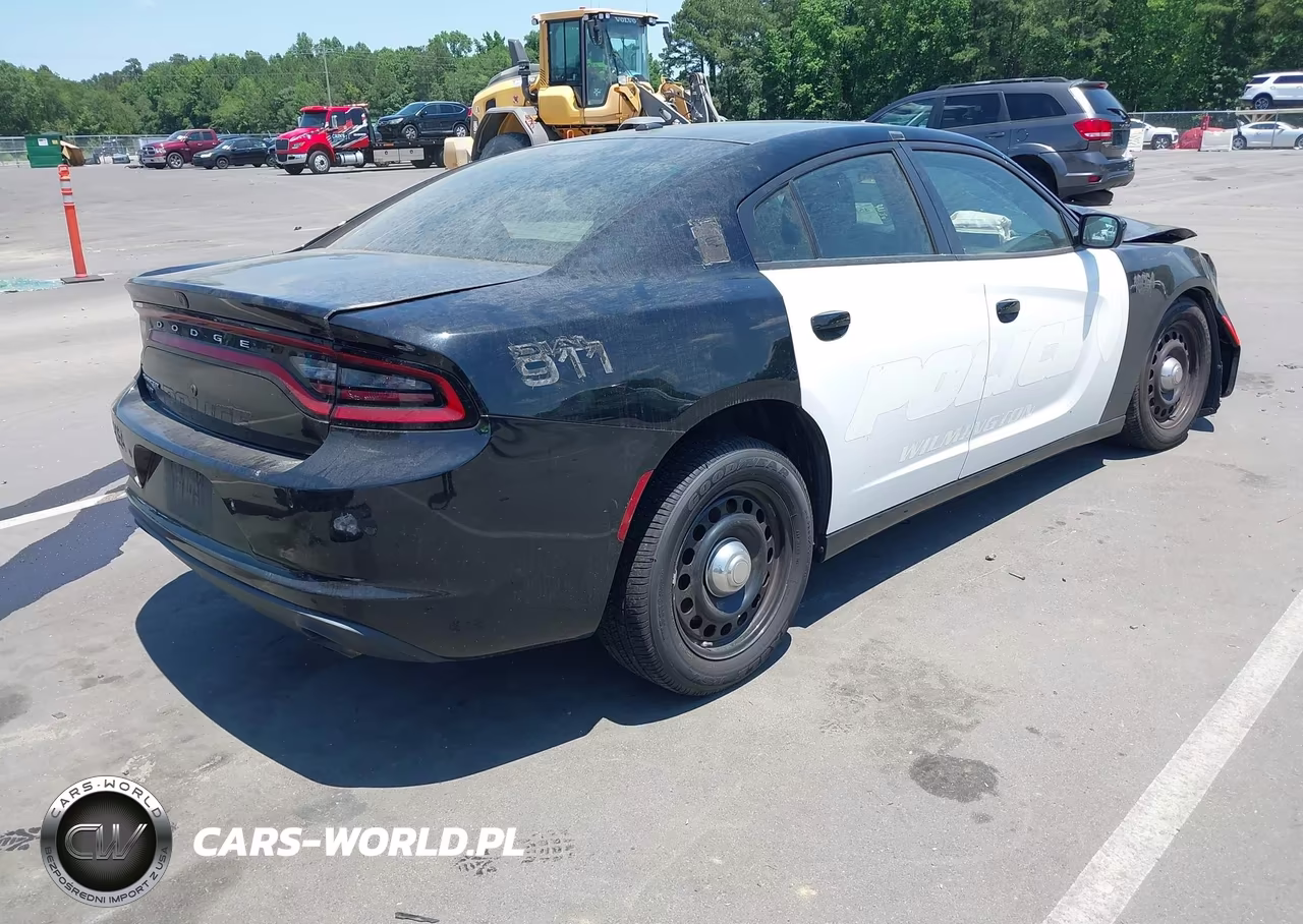 2019 Dodge Charger Police Awd VIN:2C3CDXKTXKH514801 - 4