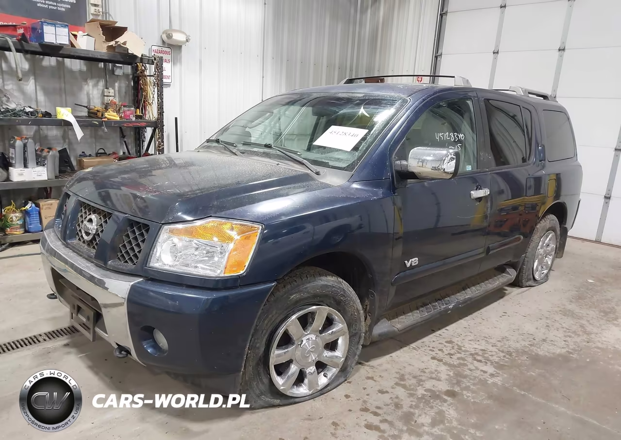 2006 Nissan Armada Se VIN:5N1AA08B96N742475 - 2