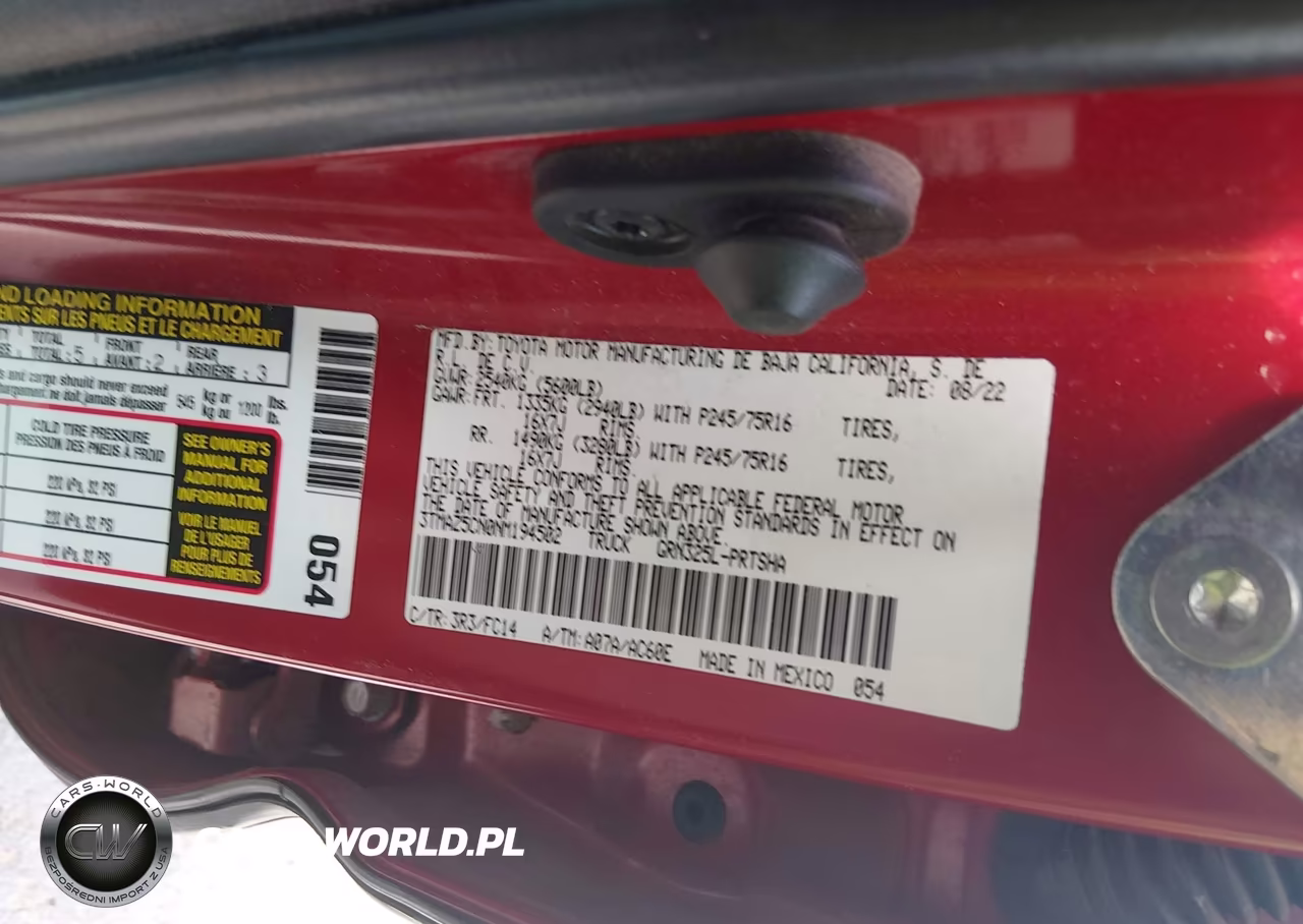 2022 Toyota Tacoma Sr5 V6 VIN:3TMAZ5CN0NM194502 - 9