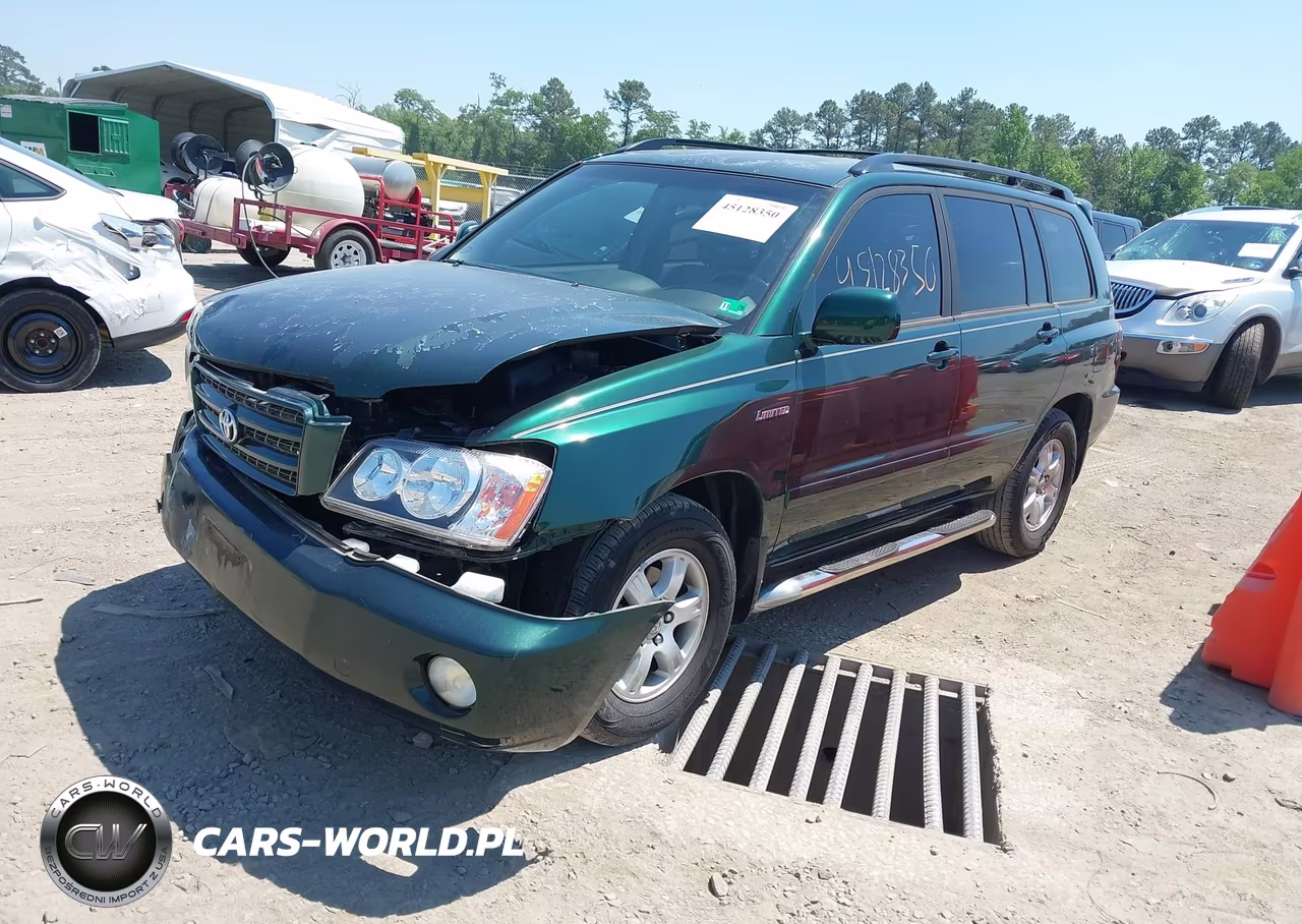 2001 Toyota Highlander V6 VIN:JTEGF21A210011417 - 2