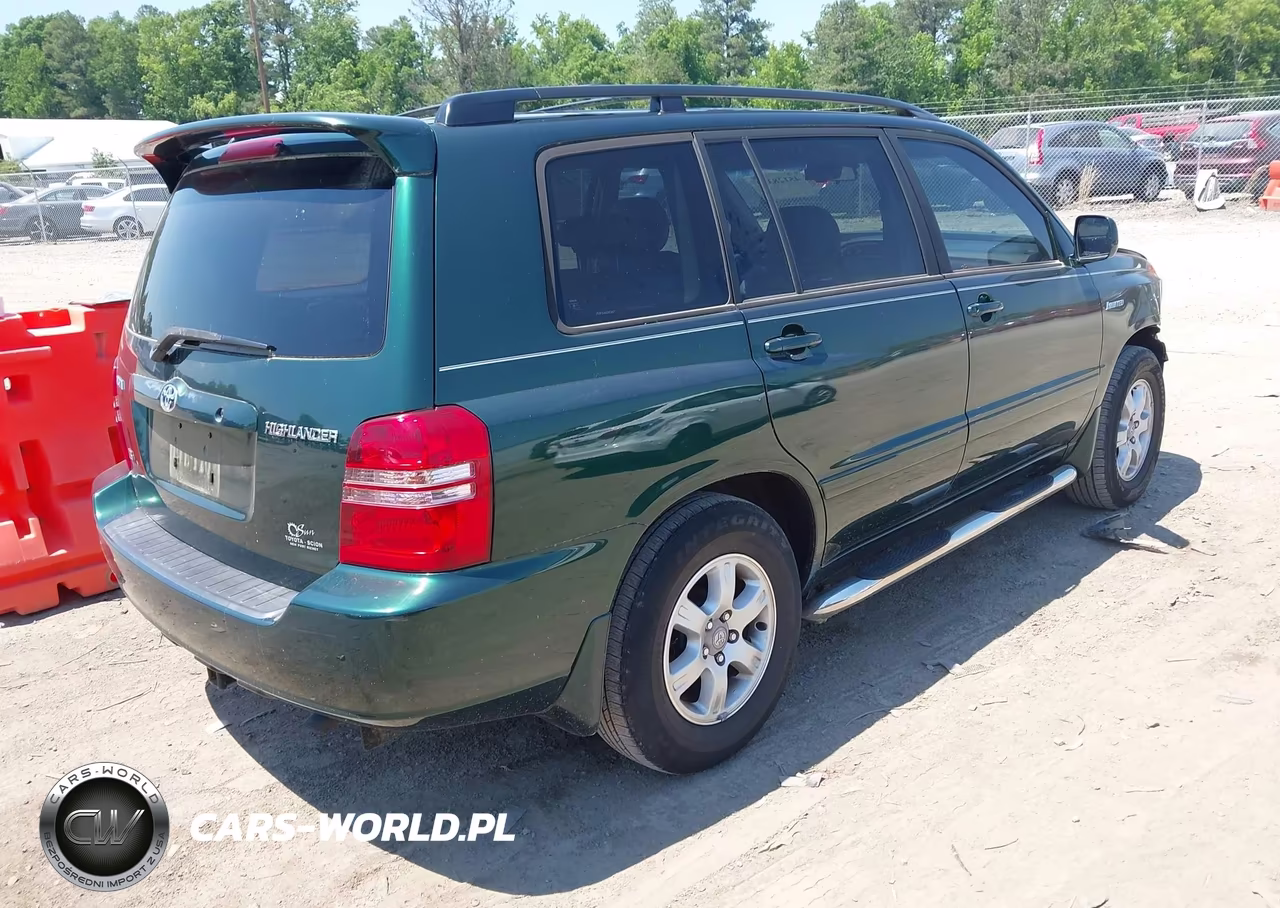 2001 Toyota Highlander V6 VIN:JTEGF21A210011417 - 4