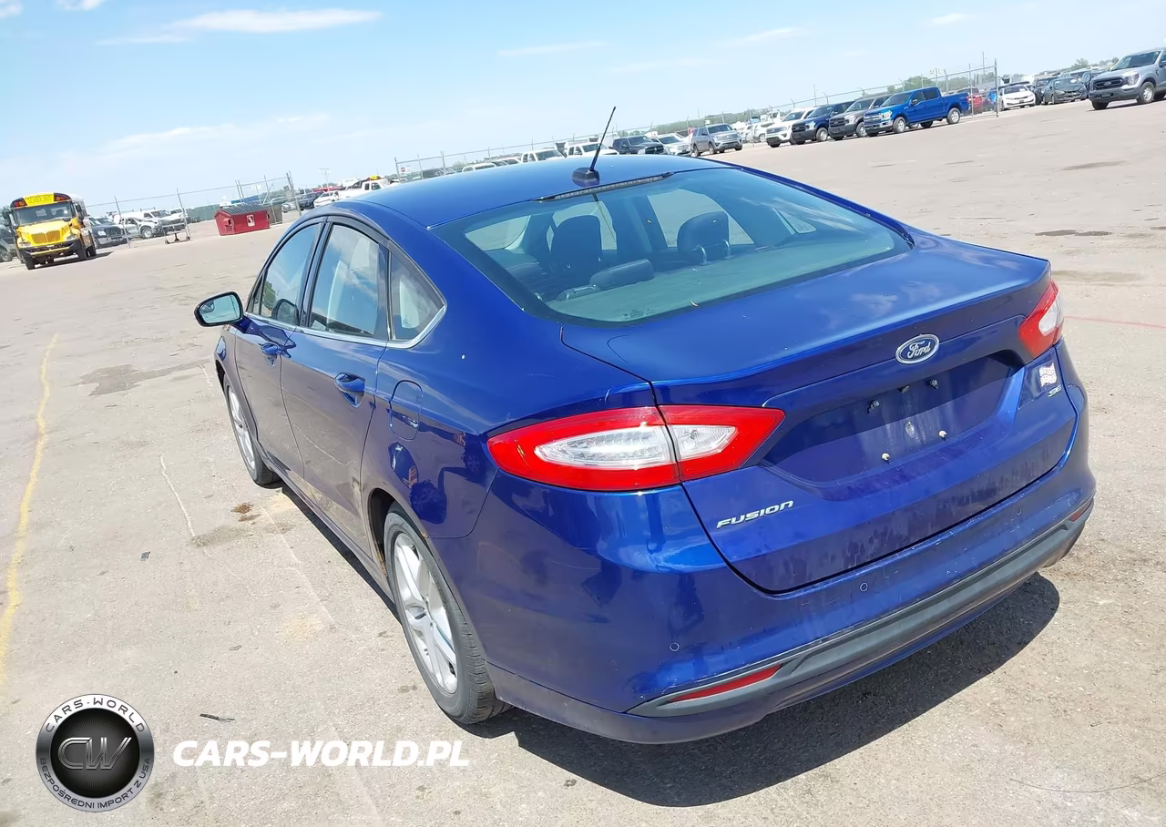 2014 Ford Fusion Se VIN:3FA6P0H7XER135913 - 3