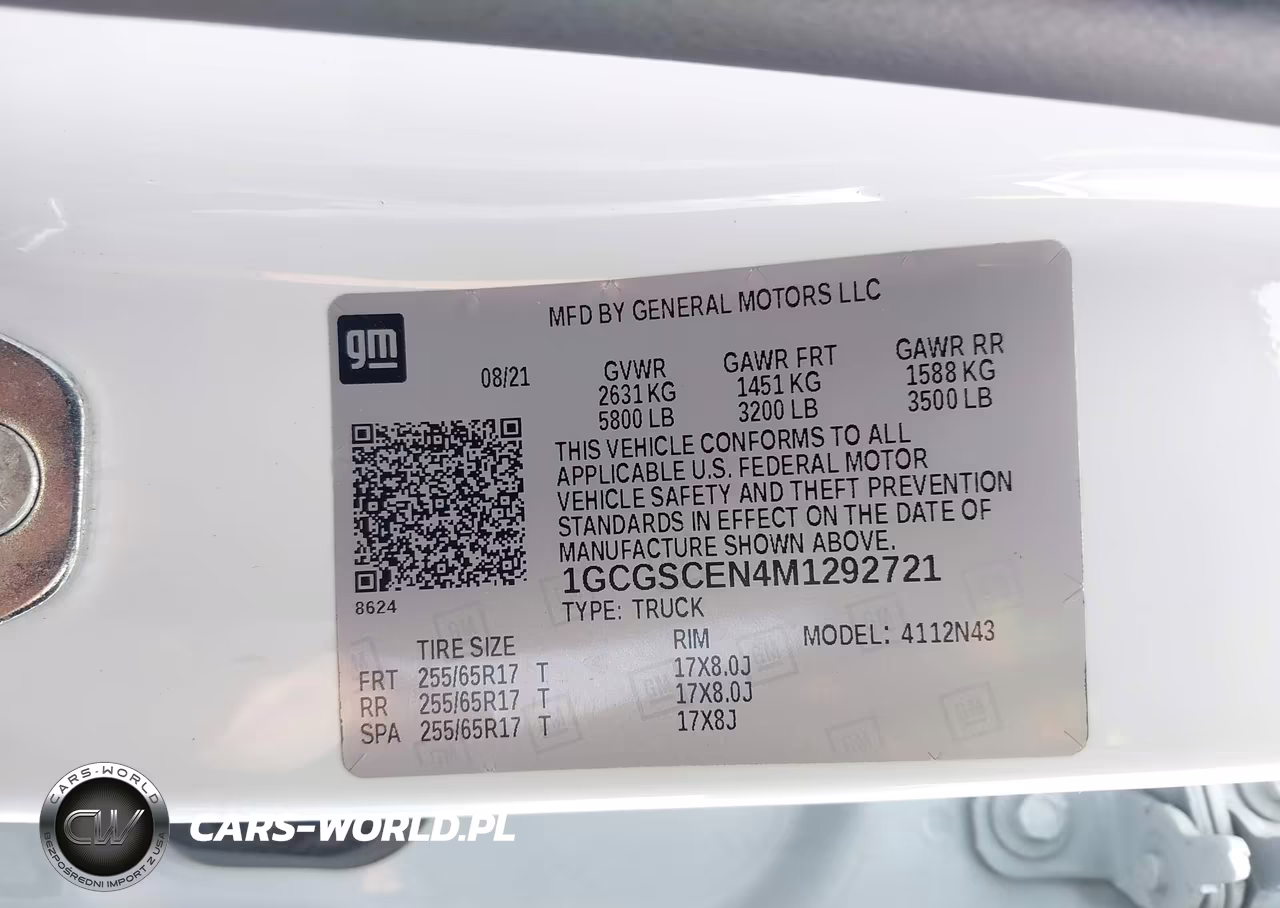 2021 Chevrolet Colorado 2Wd Short Box Lt VIN:1GCGSCEN4M1292721 - 9