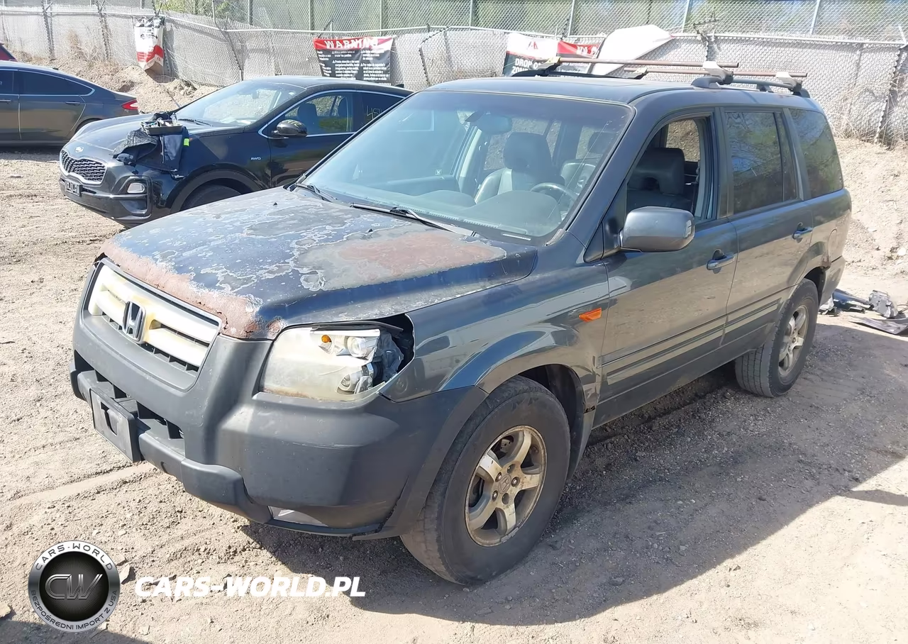2006 Honda Pilot Ex-L VIN:2HKYF18646H503297 - 2