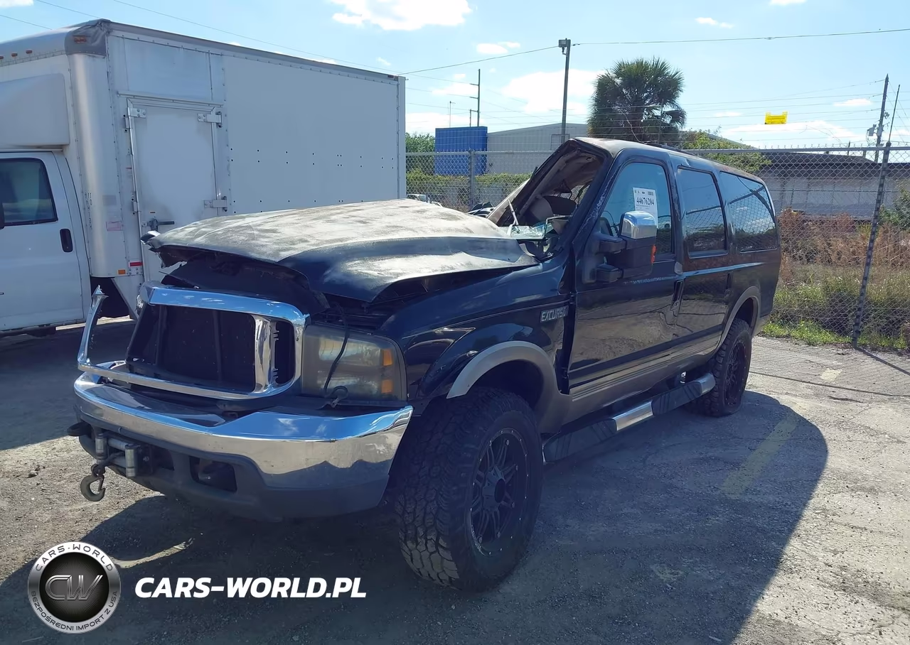 2000 Ford Excursion Limited VIN:1FMNU43S0YEB68245 - 2