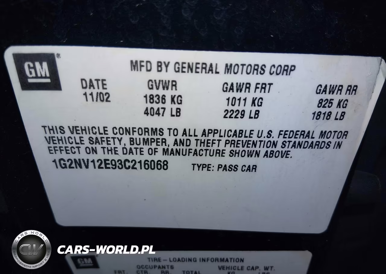 2003 Pontiac Grand Am Gt1 VIN:1G2NV12E93C216068 - 9