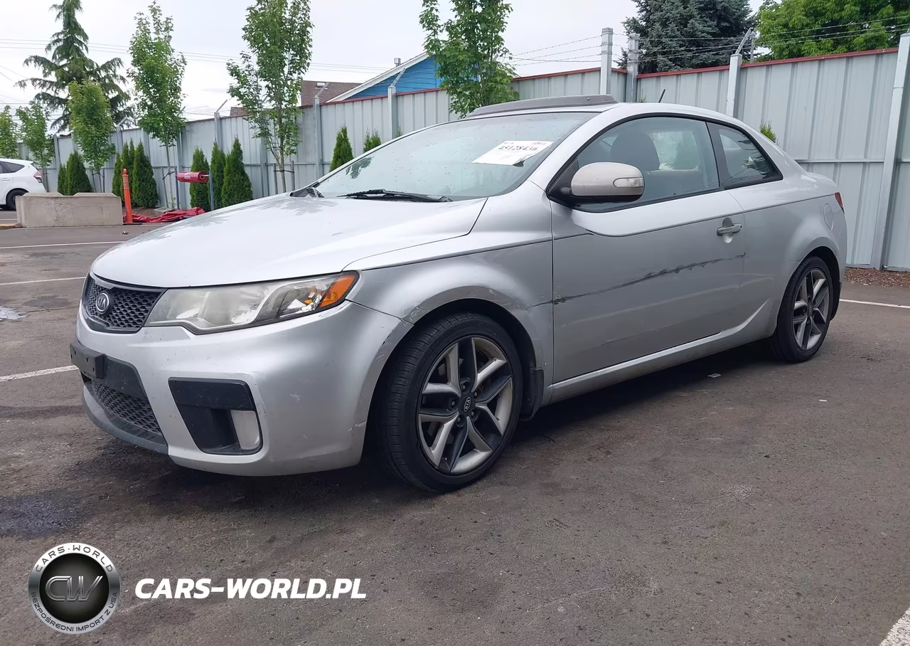 2010 Kia Forte Koup Sx VIN:KNAFW6A36A5184639 - 2
