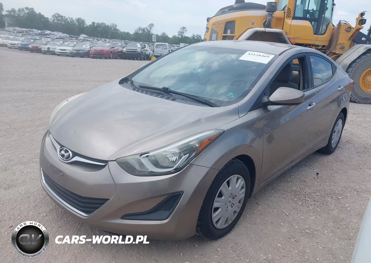 2016 Hyundai Elantra Se VIN:5NPDH4AE8GH736127 - 2