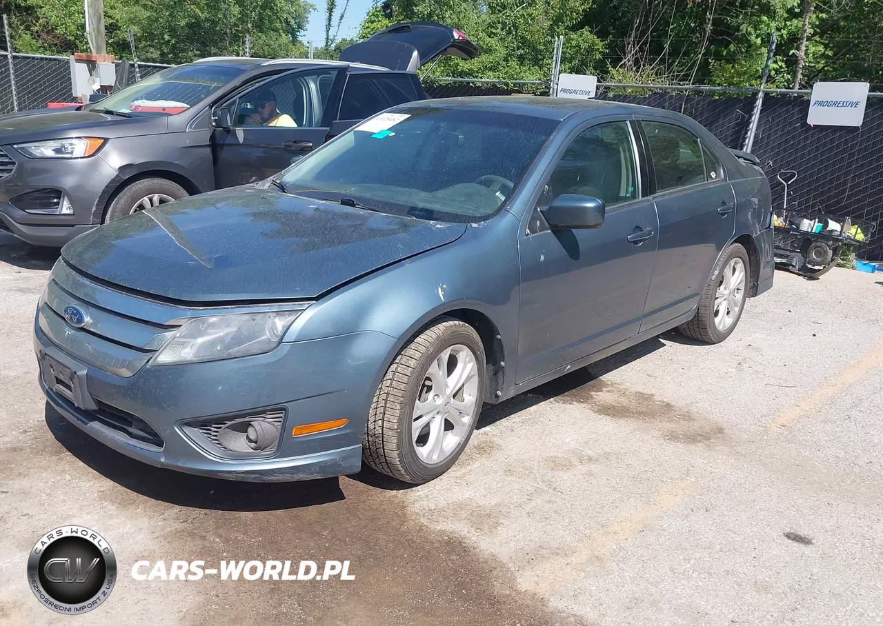2012 Ford Fusion Se VIN:3FAHP0HA6CR124795 - 2