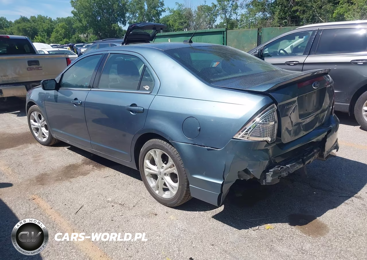 2012 Ford Fusion Se VIN:3FAHP0HA6CR124795 - 3