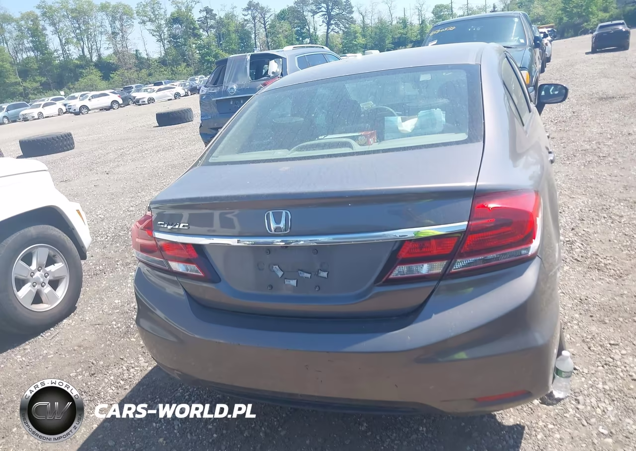 2014 Honda Civic Lx VIN:19XFB2F51EE236075 - 16