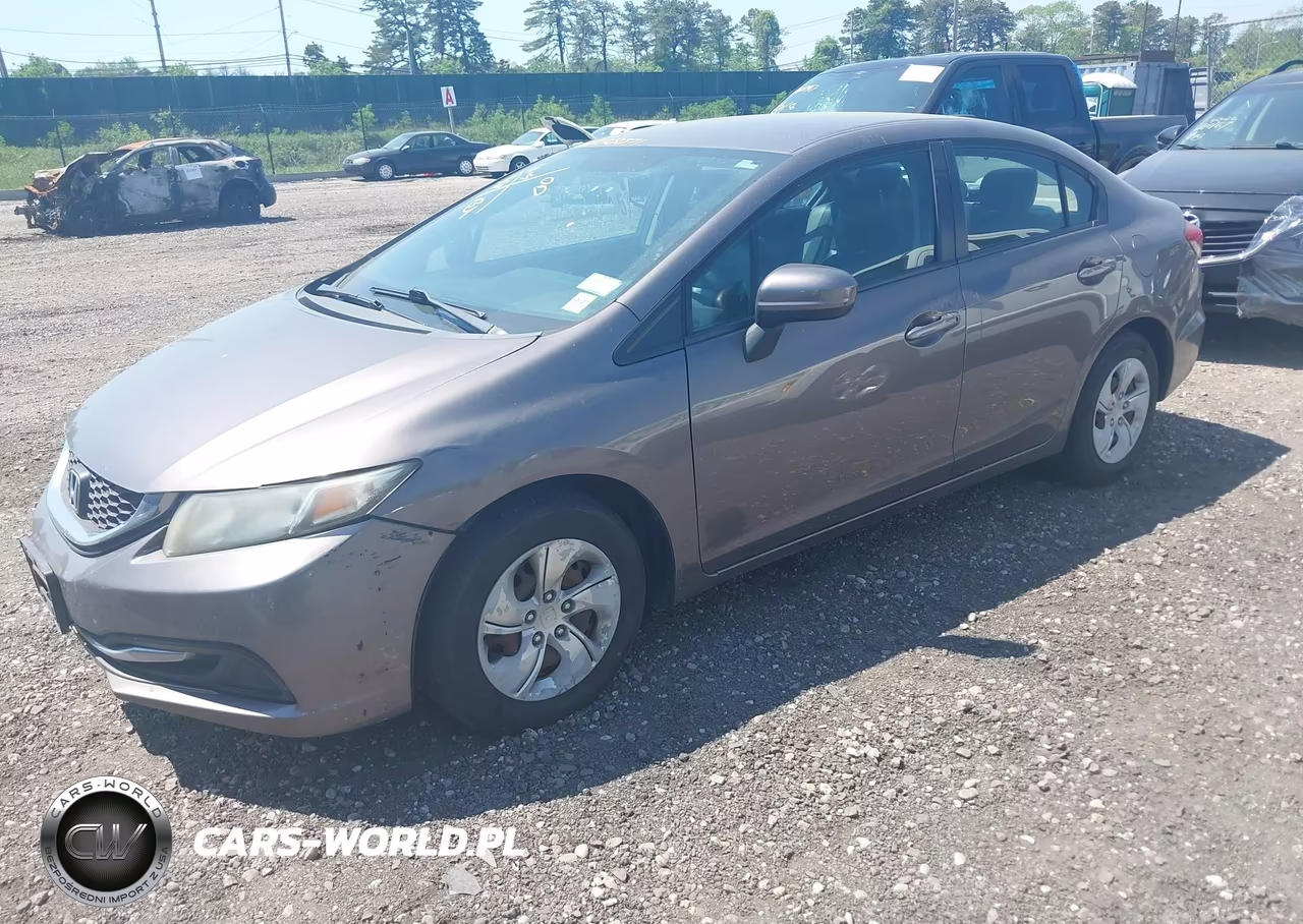 2014 Honda Civic Lx VIN:19XFB2F51EE236075 - 2