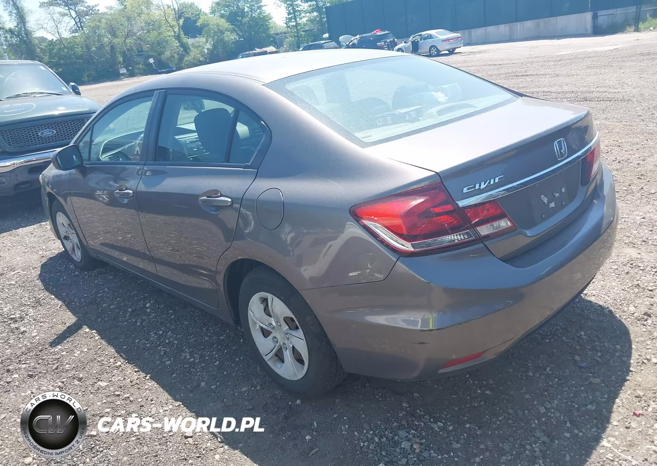 2014 Honda Civic Lx VIN:19XFB2F51EE236075 - 3